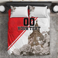 Custom England Rose Bedding Set With Big Ben - Wonder Print Shop