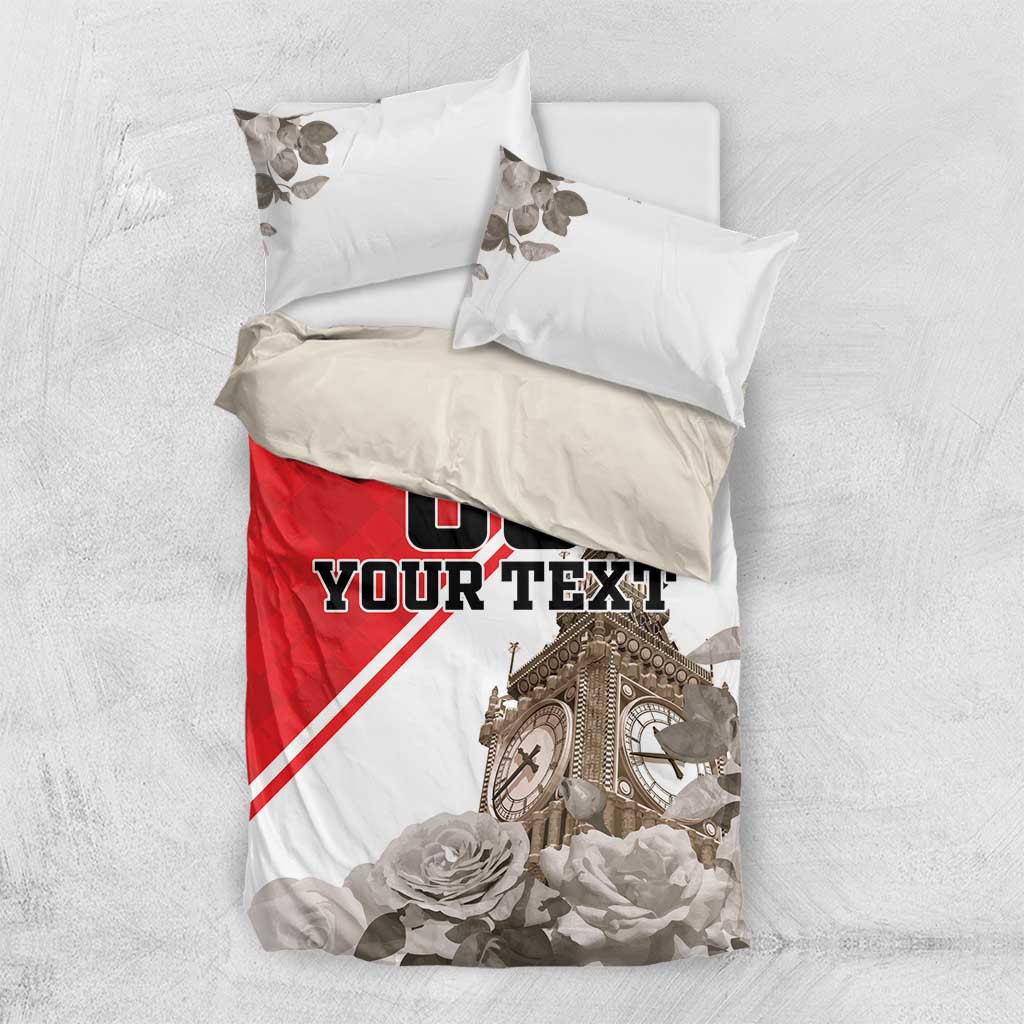 Custom England Rose Bedding Set With Big Ben - Wonder Print Shop