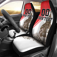 Custom England Rose Car Seat Cover With Big Ben - Wonder Print Shop