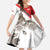 Custom England Rose Family Matching Long Sleeve Bodycon Dress and Hawaiian Shirt With Big Ben - Wonder Print Shop