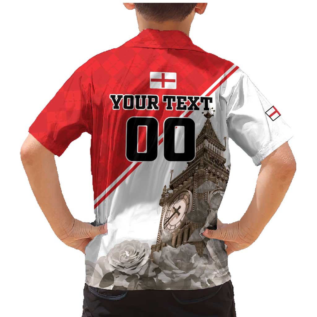 Custom England Rose Family Matching Mermaid Dress and Hawaiian Shirt With Big Ben - Wonder Print Shop