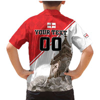 Custom England Rose Family Matching Mermaid Dress and Hawaiian Shirt With Big Ben - Wonder Print Shop