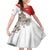 Custom England Rose Family Matching Puletasi and Hawaiian Shirt With Big Ben - Wonder Print Shop