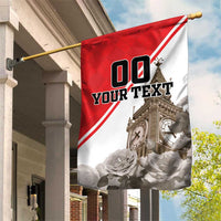 Custom England Rose Garden Flag With Big Ben - Wonder Print Shop