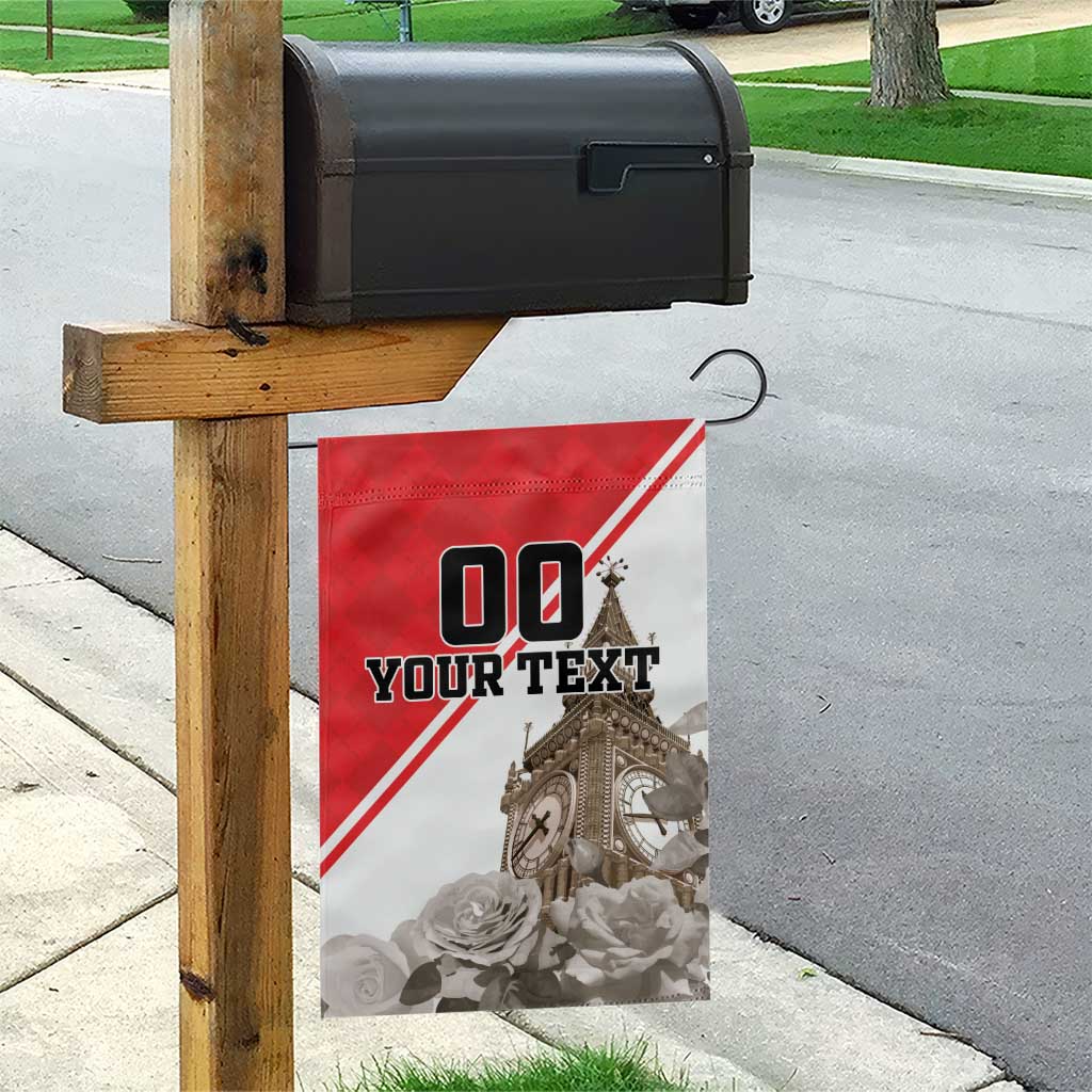 Custom England Rose Garden Flag With Big Ben - Wonder Print Shop