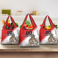 Custom England Rose Grocery Bag With Big Ben