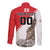 Custom England Rose Long Sleeve Button Shirt With Big Ben - Wonder Print Shop