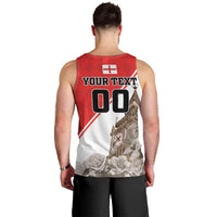 Custom England Rose Men Tank Top With Big Ben - Wonder Print Shop