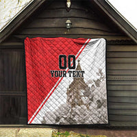 Custom England Rose Quilt With Big Ben - Wonder Print Shop