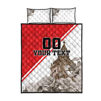 Custom England Rose Quilt Bed Set With Big Ben - Wonder Print Shop