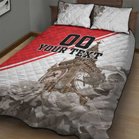 Custom England Rose Quilt Bed Set With Big Ben - Wonder Print Shop