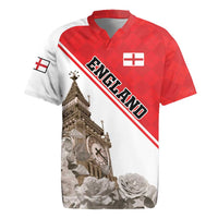Custom England Rose Rugby Jersey With Big Ben - Wonder Print Shop