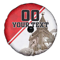 Custom England Rose Spare Tire Cover With Big Ben - Wonder Print Shop