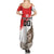 Custom England Rose Summer Maxi Dress With Big Ben - Wonder Print Shop