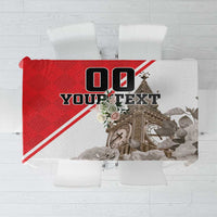 Custom England Rose Tablecloth With Big Ben - Wonder Print Shop