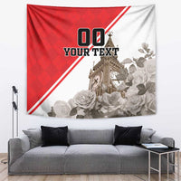 Custom England Rose Tapestry With Big Ben - Wonder Print Shop