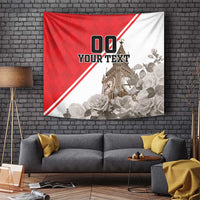 Custom England Rose Tapestry With Big Ben - Wonder Print Shop