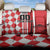 Custom Croatia Back Car Seat Cover Checkerboard Hrvatska Simple Style - Wonder Print Shop