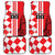 Custom Croatia Car Mats Checkerboard Hrvatska Simple Style - Wonder Print Shop
