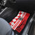 Custom Croatia Car Mats Checkerboard Hrvatska Simple Style - Wonder Print Shop