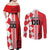 Custom Croatia Couples Matching Off Shoulder Maxi Dress and Long Sleeve Button Shirt Checkerboard Hrvatska Simple Style - Wonder Print Shop