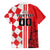 Custom Croatia Family Matching Off Shoulder Short Dress and Hawaiian Shirt Checkerboard Hrvatska Simple Style - Wonder Print Shop