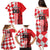 Custom Croatia Family Matching Puletasi and Hawaiian Shirt Checkerboard Hrvatska Simple Style - Wonder Print Shop