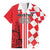 Custom Croatia Hawaiian Shirt Checkerboard Hrvatska Simple Style - Wonder Print Shop