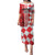 Custom Croatia Puletasi Checkerboard Hrvatska Simple Style - Wonder Print Shop