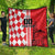 Custom Croatia Quilt Checkerboard Hrvatska Simple Style - Wonder Print Shop