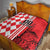 Custom Croatia Quilt Checkerboard Hrvatska Simple Style - Wonder Print Shop