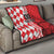 Custom Croatia Quilt Checkerboard Hrvatska Simple Style - Wonder Print Shop