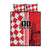 Custom Croatia Quilt Bed Set Checkerboard Hrvatska Simple Style - Wonder Print Shop