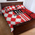 Custom Croatia Quilt Bed Set Checkerboard Hrvatska Simple Style - Wonder Print Shop