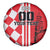Custom Croatia Spare Tire Cover Checkerboard Hrvatska Simple Style - Wonder Print Shop