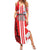 Custom Croatia Summer Maxi Dress Checkerboard Hrvatska Simple Style - Wonder Print Shop