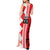 Custom Croatia Tank Maxi Dress Checkerboard Hrvatska Simple Style - Wonder Print Shop