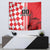 Custom Croatia Tapestry Checkerboard Hrvatska Simple Style - Wonder Print Shop