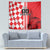 Custom Croatia Tapestry Checkerboard Hrvatska Simple Style - Wonder Print Shop