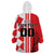 Custom Croatia Wearable Blanket Hoodie Checkerboard Hrvatska Simple Style - Wonder Print Shop