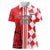 Custom Croatia Women Polo Shirt Checkerboard Hrvatska Simple Style - Wonder Print Shop