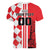 Custom Croatia Women V-Neck T-Shirt Checkerboard Hrvatska Simple Style - Wonder Print Shop