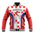 Custom Croatia Checkerboard Baseball Jacket Simple Style - Wonder Print Shop