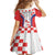 Custom Croatia Checkerboard Family Matching Off Shoulder Maxi Dress and Hawaiian Shirt Simple Style - Wonder Print Shop