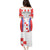 Custom Croatia Checkerboard Family Matching Puletasi and Hawaiian Shirt Simple Style - Wonder Print Shop