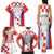 Custom Croatia Checkerboard Family Matching Tank Maxi Dress and Hawaiian Shirt Simple Style - Wonder Print Shop
