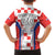 Custom Croatia Checkerboard Kid Hawaiian Shirt Simple Style - Wonder Print Shop