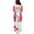 Custom Croatia Checkerboard Puletasi Simple Style - Wonder Print Shop