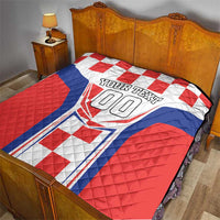 Custom Croatia Checkerboard Quilt Simple Style - Wonder Print Shop