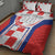 Custom Croatia Checkerboard Quilt Bed Set Simple Style - Wonder Print Shop